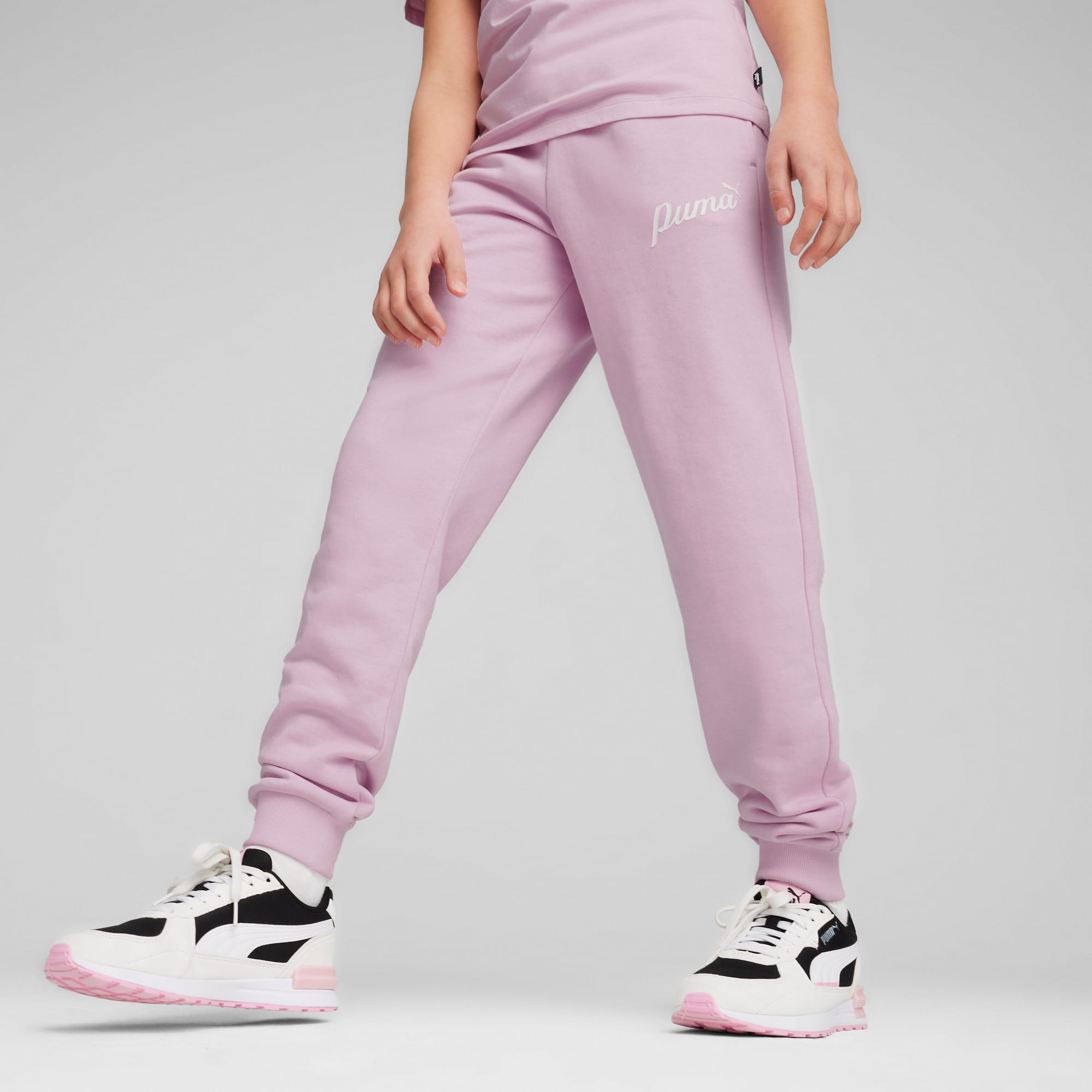 Puma girls store sweatpants